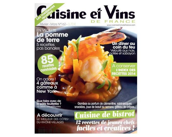 Cuisine et Vins de France n°162 - Février 2015